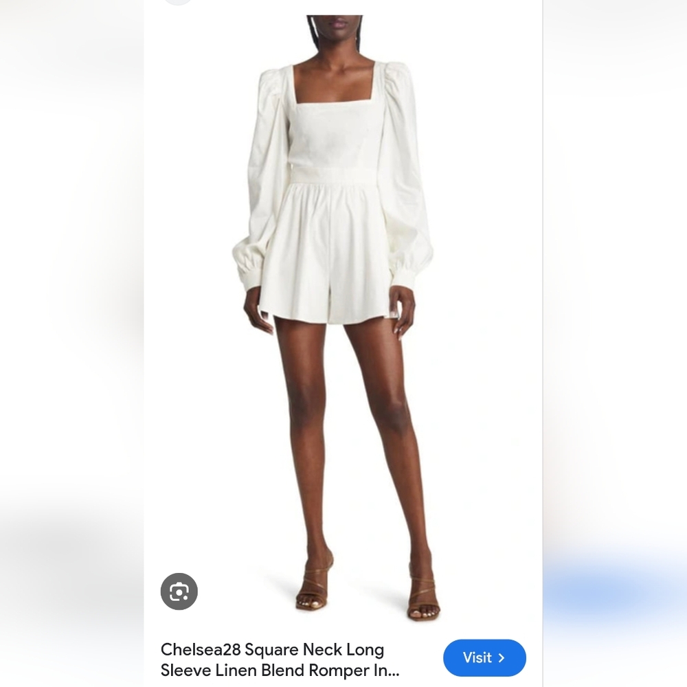 Chelsea28 High Waist White Women's Shorts